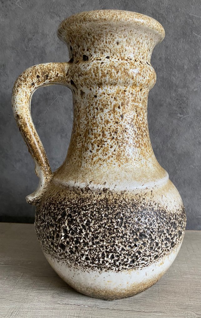 Scheurich - Vase  - Ceramic - Fat Lava West Germany #3.2