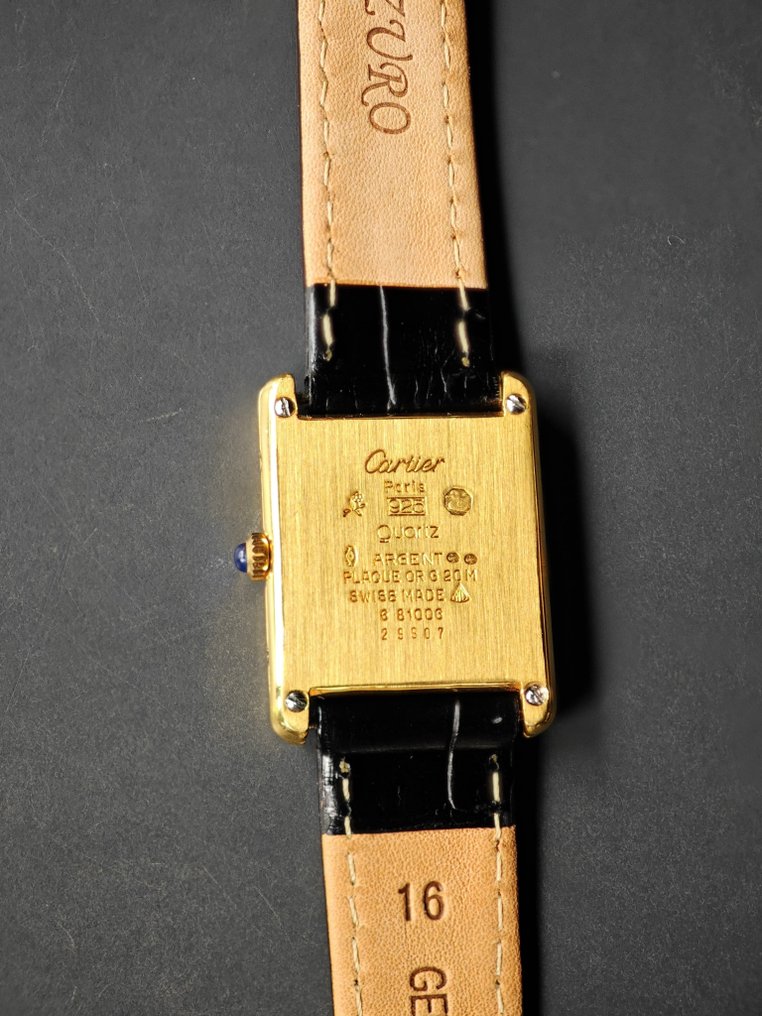 Cartier - Tank - χωρίς τιμή ασφαλείας - 681006 - Άνδρες - 1990-1999  #4.3