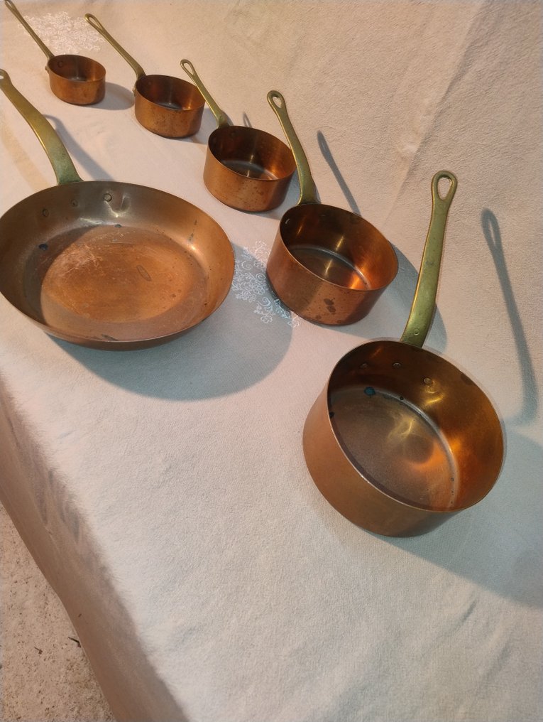 Σετ κατσαρόλας (6) - Χαλκός, Ορείχαλκος - Σετ κατσαρόλες και τηγάνια #1.0