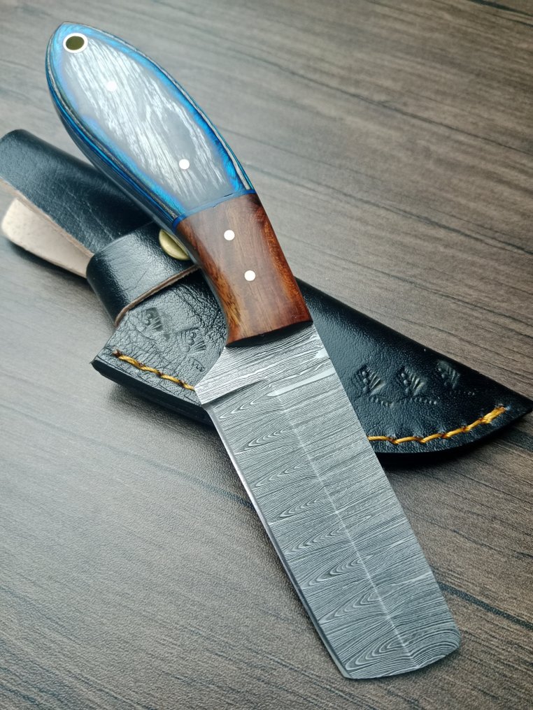 Obsidian - 厨刀 - Kitchen knife set -  介绍 Obsidian 定制系列厨师刀，传统工艺制作 - 专用钢 - 法国 #2.1