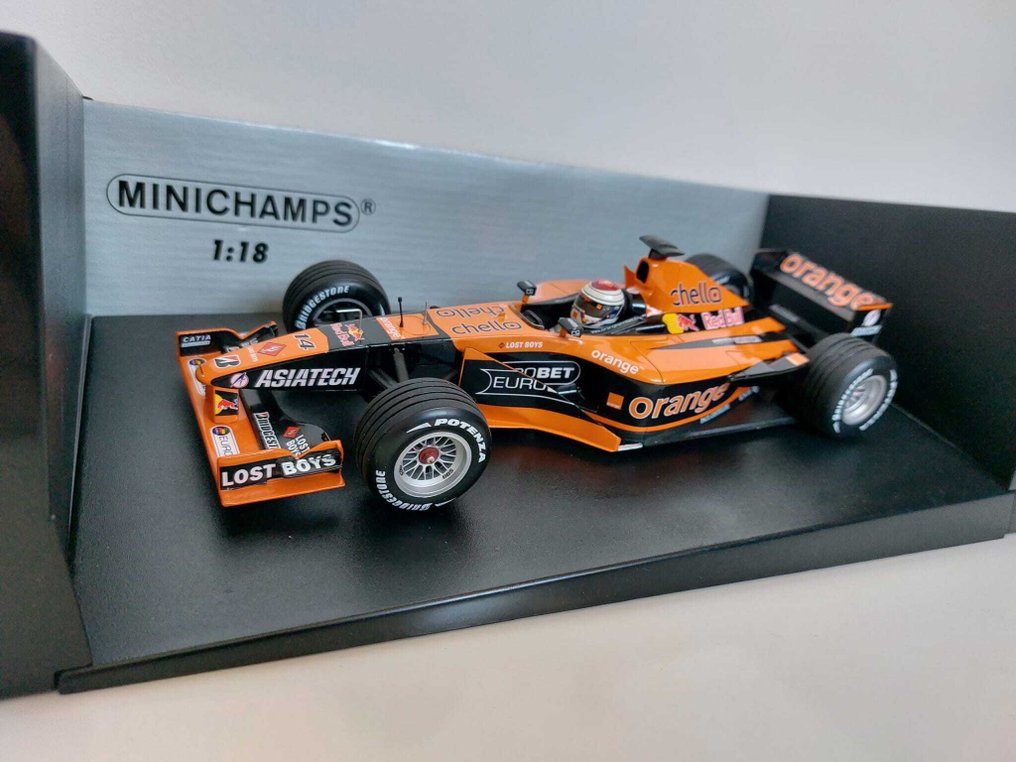 MiniChamps 1:18 - Model race car - Orange Arrows Asiatech A22 #1.0
