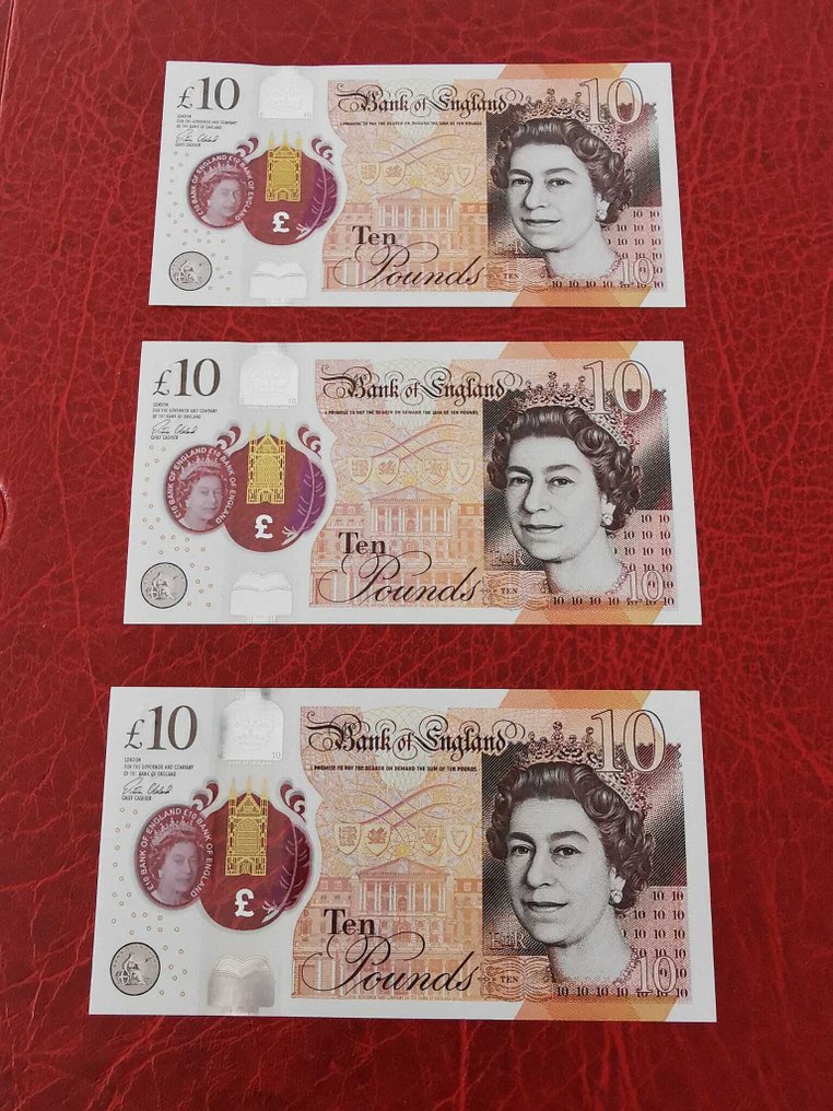 Μεγάλη Βρετανία. - 4 x 5 and 5 x 10 Pounds - Various Dates  (χωρίς τιμή ασφαλείας) #1.0