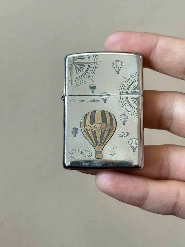 Zippo - Hot air balloon design - χωρίς τιμή ασφαλείας - Αναπτήρας - Χάλυβας (ανοξείδωτος) #1.0
