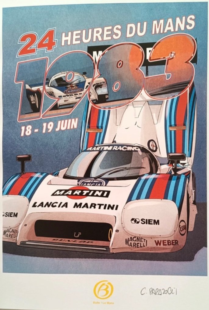 24 Heures du Mans + frontispice + dédicace - C - 1 Album - Édition limitée - 2023 #2.1