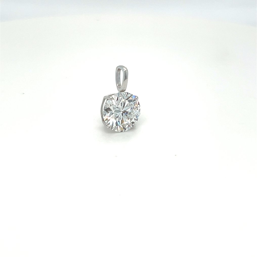 没有保留价 - 吊坠 - 14K包金 白金 - 2.00ct. tw. 钻石 (实验室培育) #2.1