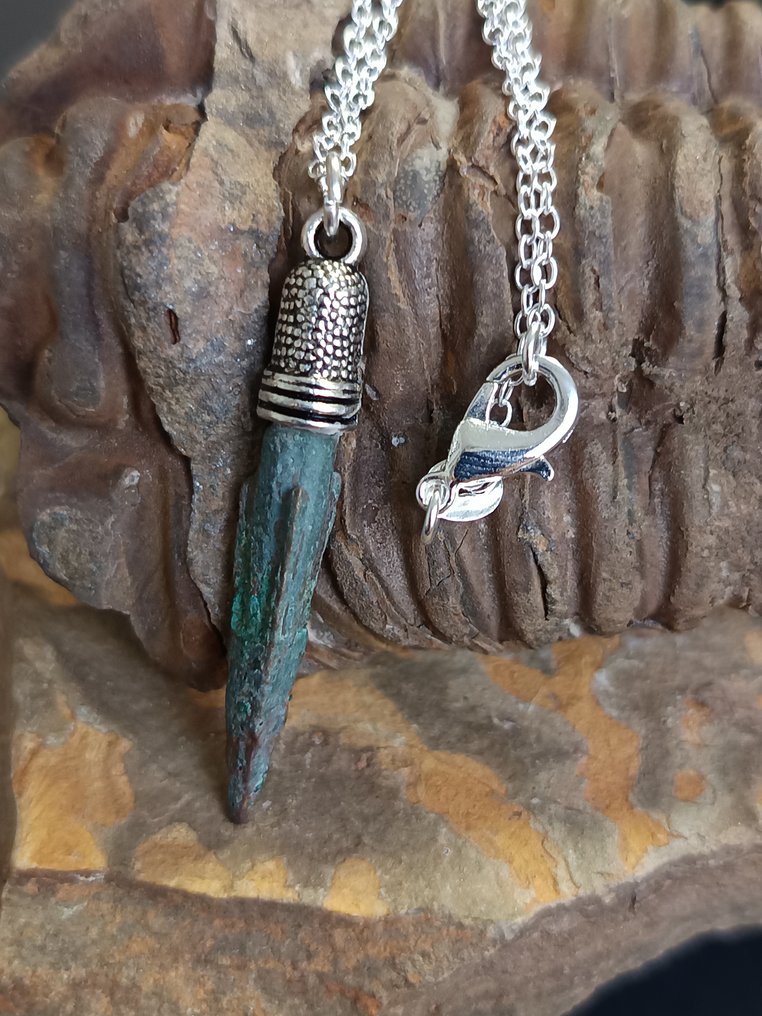 Antico Greco Bronzo, arrowhead #4.3