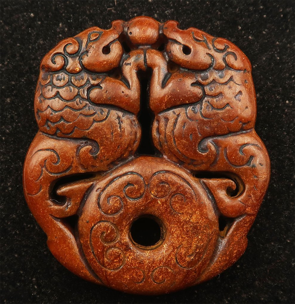 Μάτι Hongshan - Δράκοι & Δίσκος Bi : Αυθεντία, Πλούτος & Ανάβαση - Φυλακτό #1.0