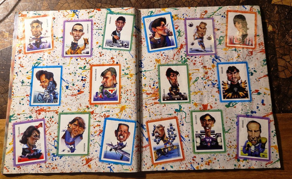 1997/98 帕尼尼 - 1 完整册子 - Good (GD) #4.3