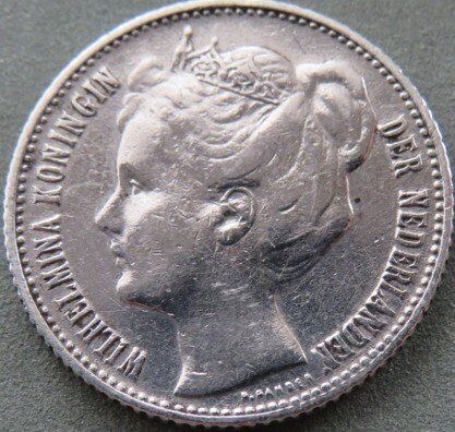 Netherlands. Wilhelmina. 1/2 Gulden 1906  (No reserve price) #3.2
