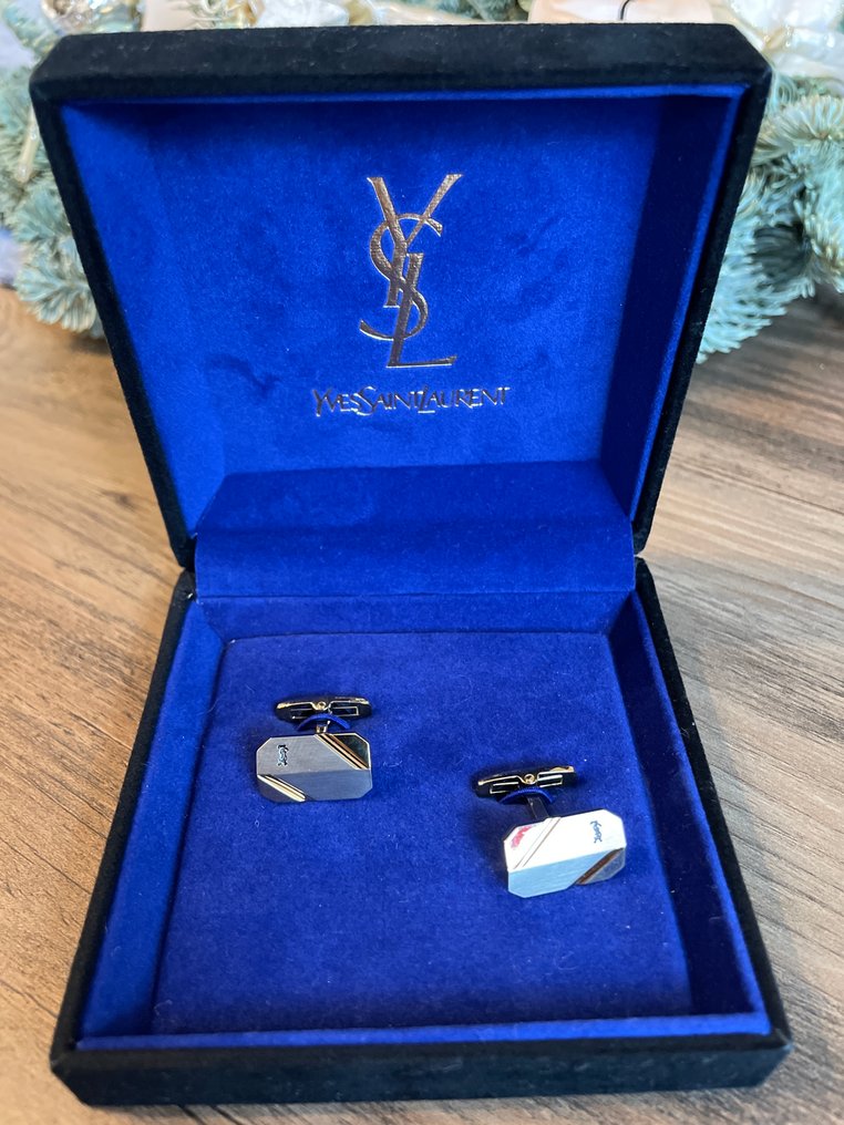 Yves Saint Laurent - 金属 - 袖扣 - YSL #1.0