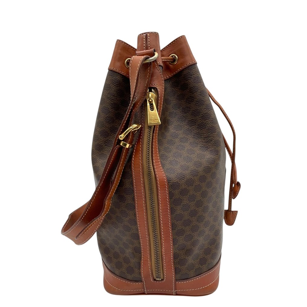 Céline - Macadam Drawstring Shoulder Bag - Shoulder bag #4.3