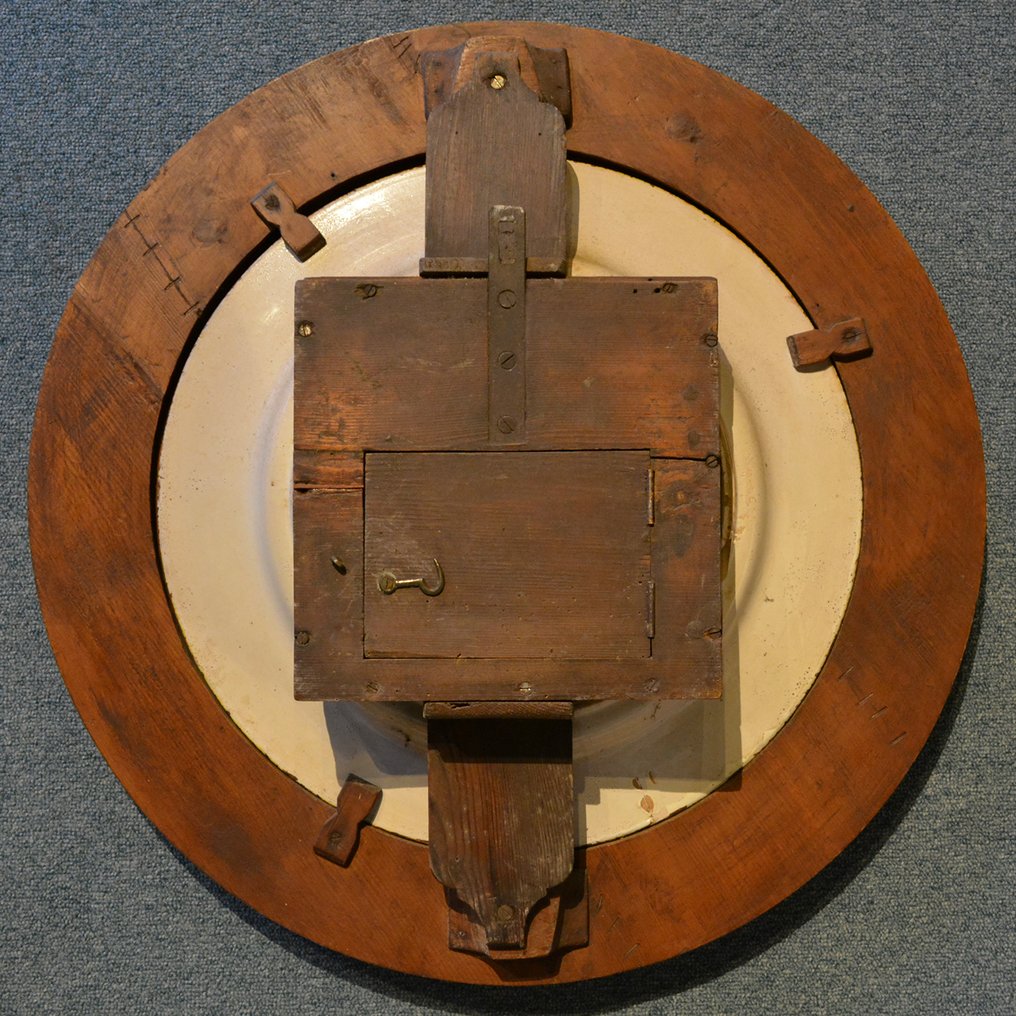 Väggklocka - Barasa -   Legno e Maiolica - 1910-1920 #2.1