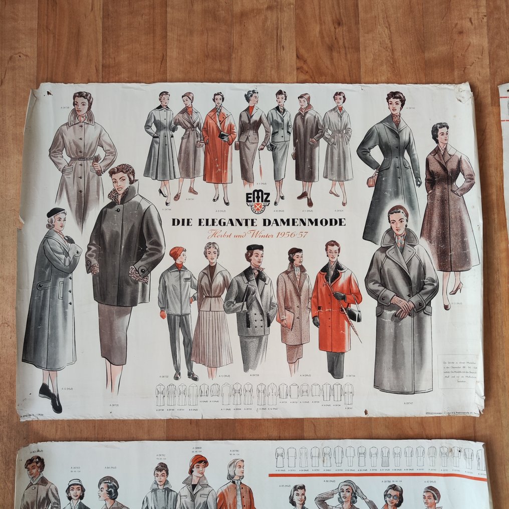 Kunert - Mode Plakate 50er - 1950-tallet #1.0