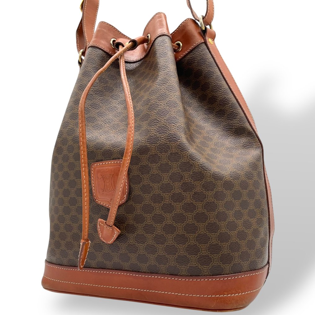 Céline - Macadam Drawstring Shoulder Bag - Shoulder bag #1.0