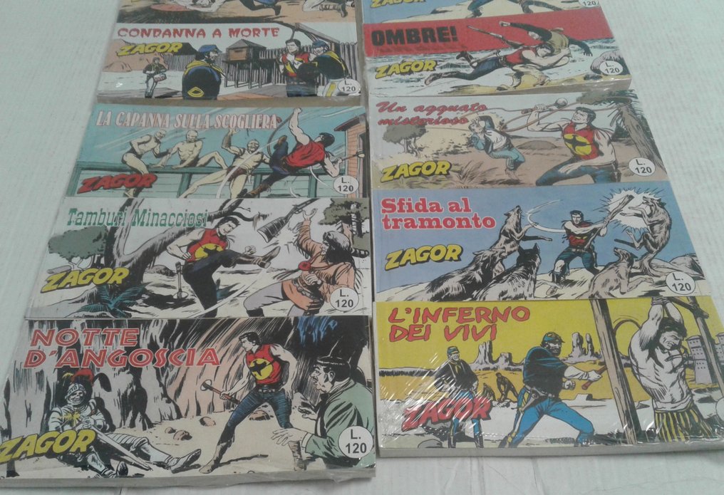Zagor n° 40/51 - raccoltine anastatiche Mercury - 15 Comic #4.3