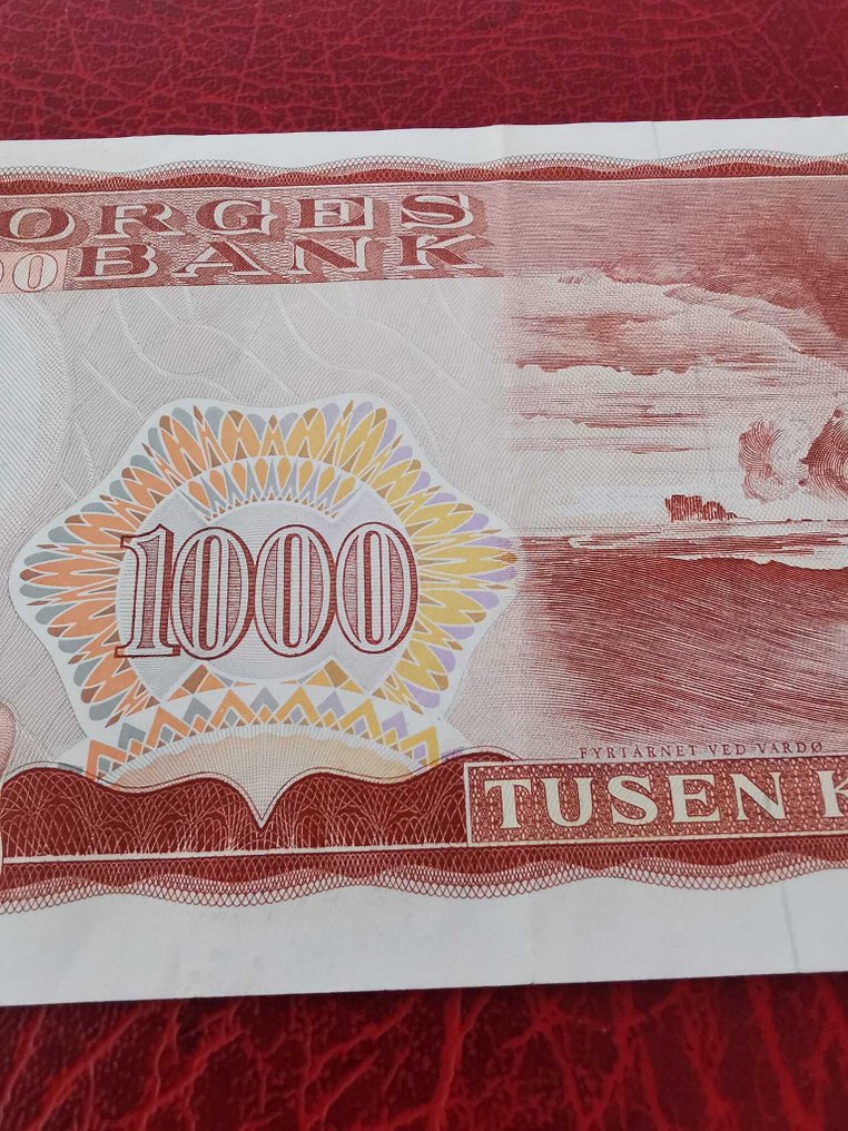 Norge. - 1000 Kroner - 1983 - Pick 40b  (Ingen mindstepris) #2.1