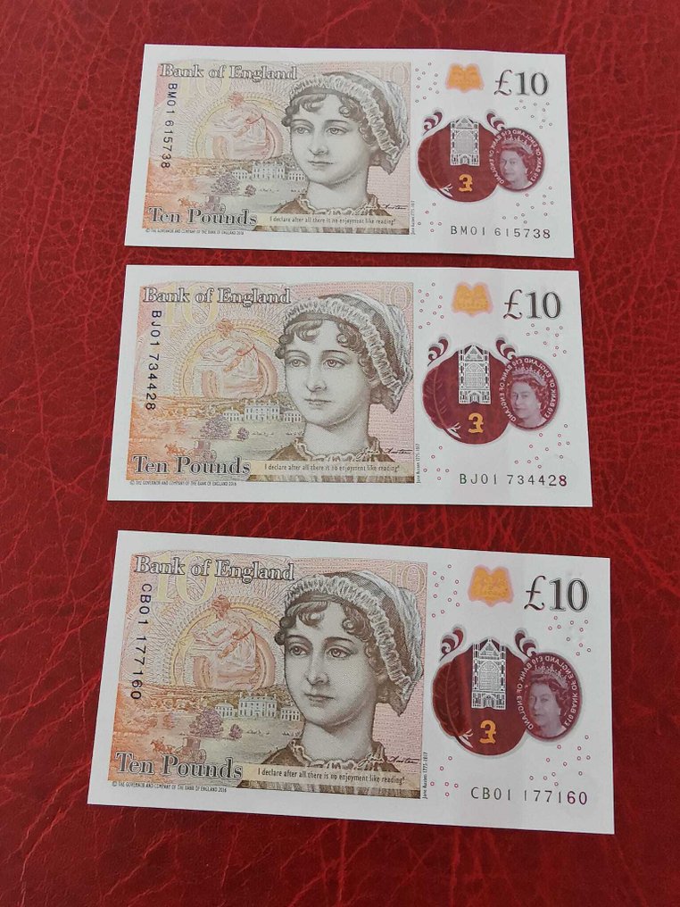 Μεγάλη Βρετανία. - 4 x 5 and 5 x 10 Pounds - Various Dates  (χωρίς τιμή ασφαλείας) #2.1