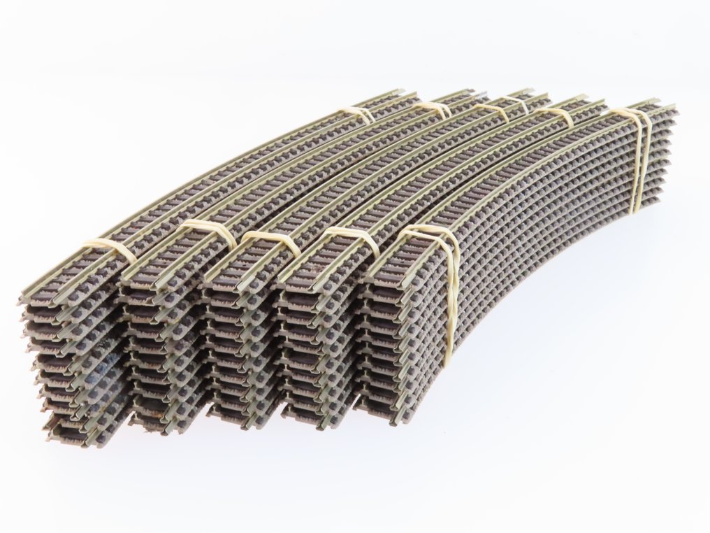 Fleischmann N - 9130 - Modellbahngleise (50) - 50-teiliger Rails-Paket, gebogene Rails #4.3