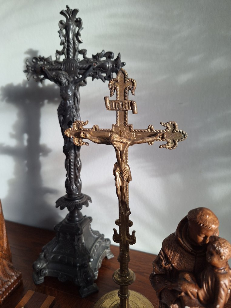 宗教及精神物品 (13) - 锡, 铜, 海泡石, 木, 瓷 - 1900-1910 #3.2