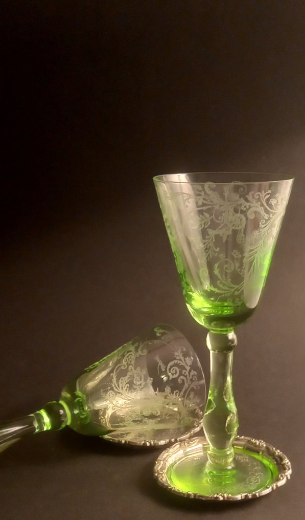 Base para copo (6) - .800 prata #1.0