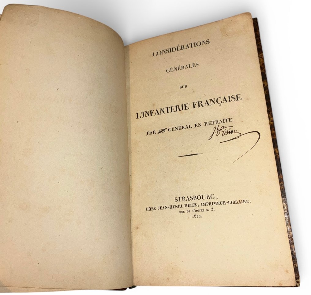 Général Fririon - Considérations générales sur l'infanterie française - 1822 #2.1