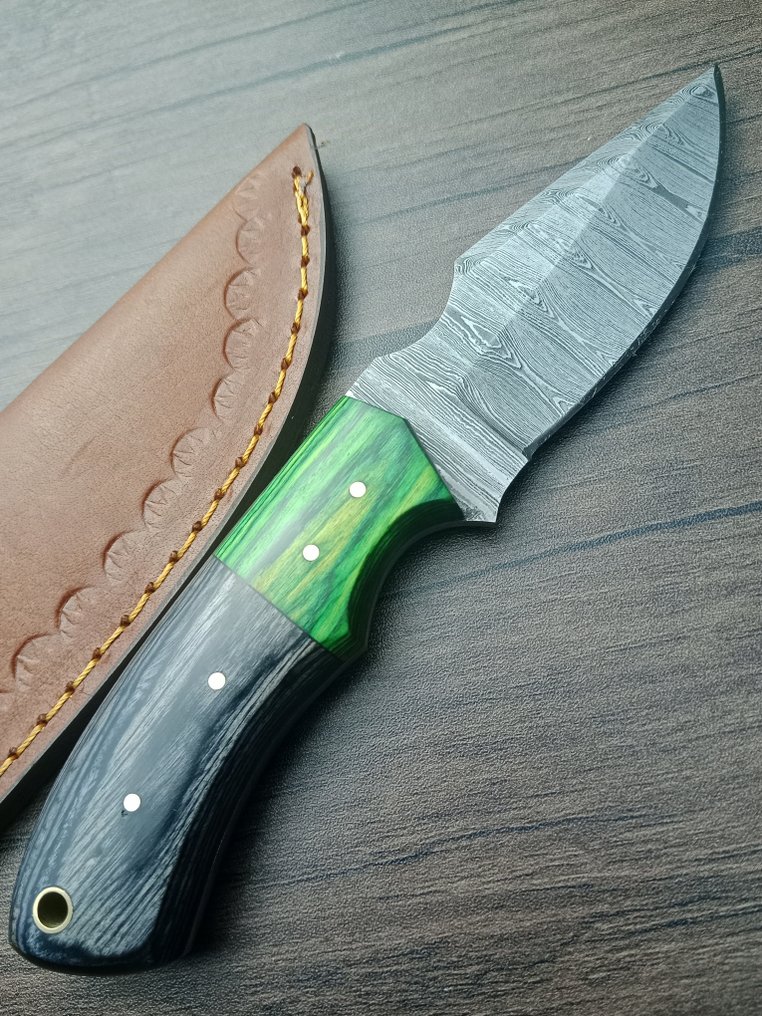 Obsidian - 厨刀 - Kitchen knife set -  介绍 Obsidian 定制系列厨师刀，传统工艺制作 - 专用钢 - 法国 #1.0