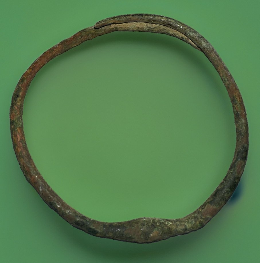 Järnåldern Brons Bangle, 500BCE  (Utan reservationspris) #1.0