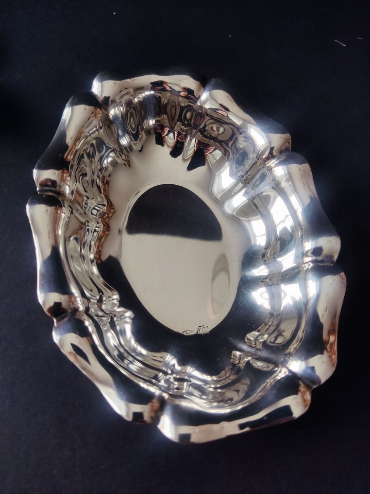 Hazorfim - Πιατέλα (4) - .925 silver - Sterling bonbon πιάτο #3.2