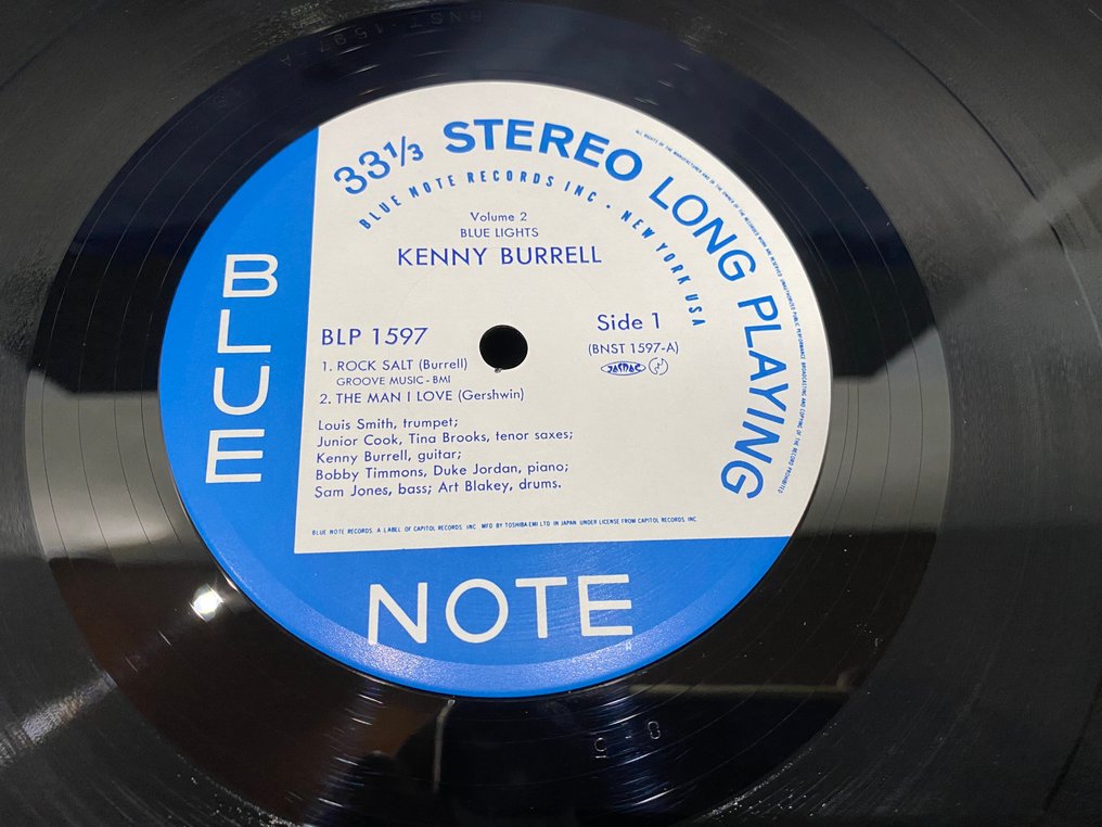 Kenny Burrell - Blue Lights, Volume 2 - 單張黑膠唱片 - 日式唱碟 - 1984 #2.1