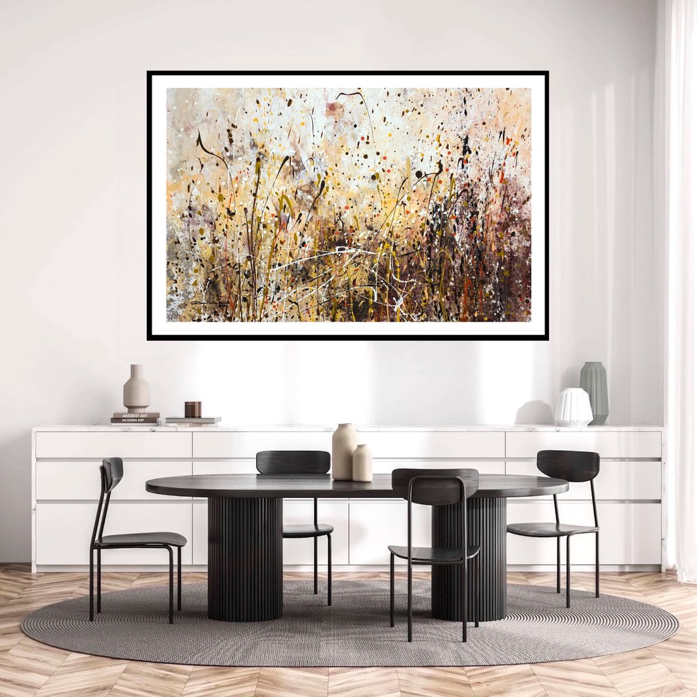 Dam Domido - Les blés en herbe -   150 x 95 cm #4.3