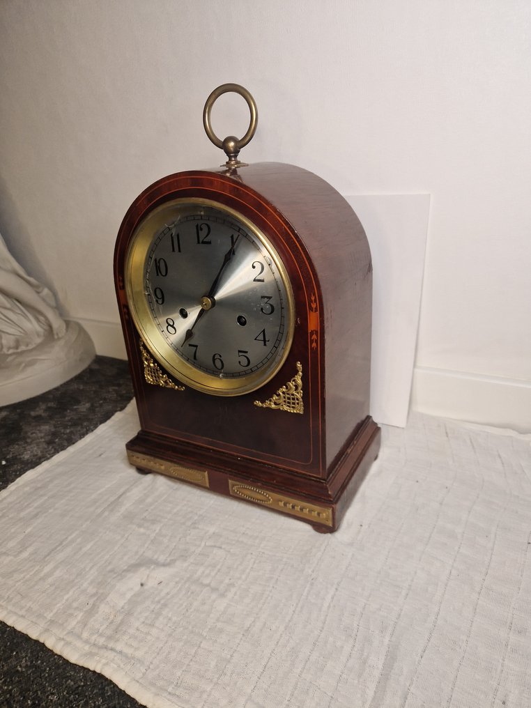 Επιτραπέζιο ρολόι -   Ξύλο, Μέταλλο, Ορείχαλκος - 1910-1920 #3.2