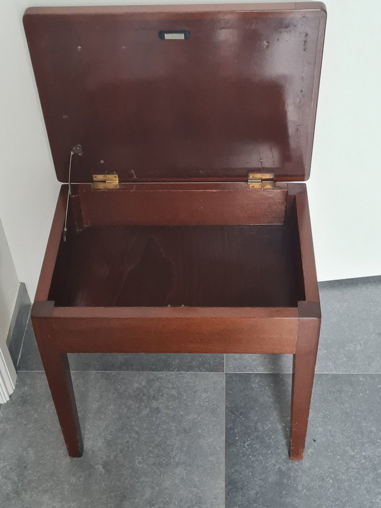 Stool - Beautiful piano stool, piano bench with storage compartment. - Wood #2.1