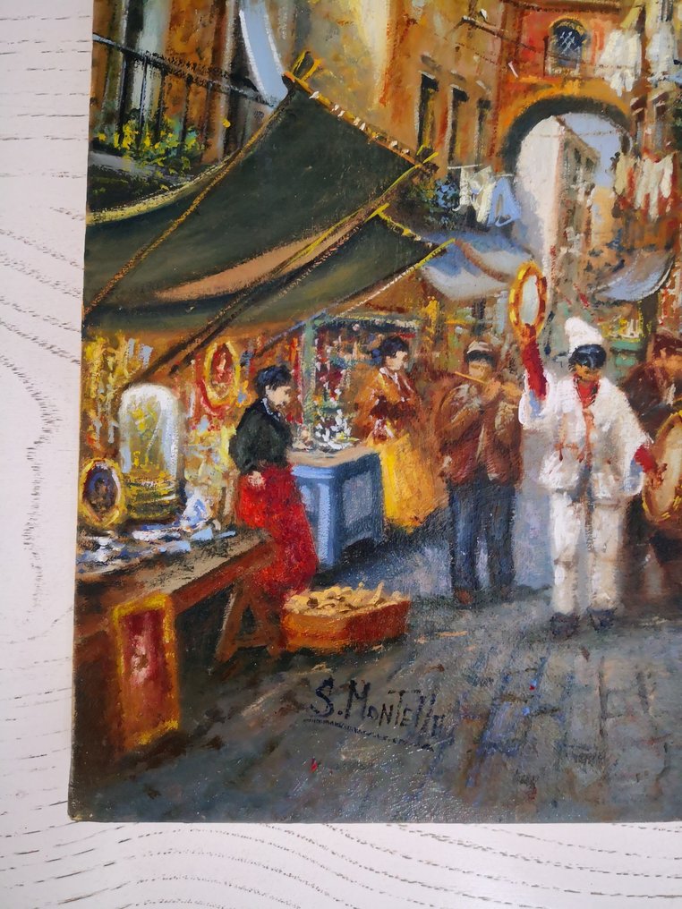 Salvatore Montella (1949) - Napoli Scena Popolare (San Gregorio Armeno) #2.1