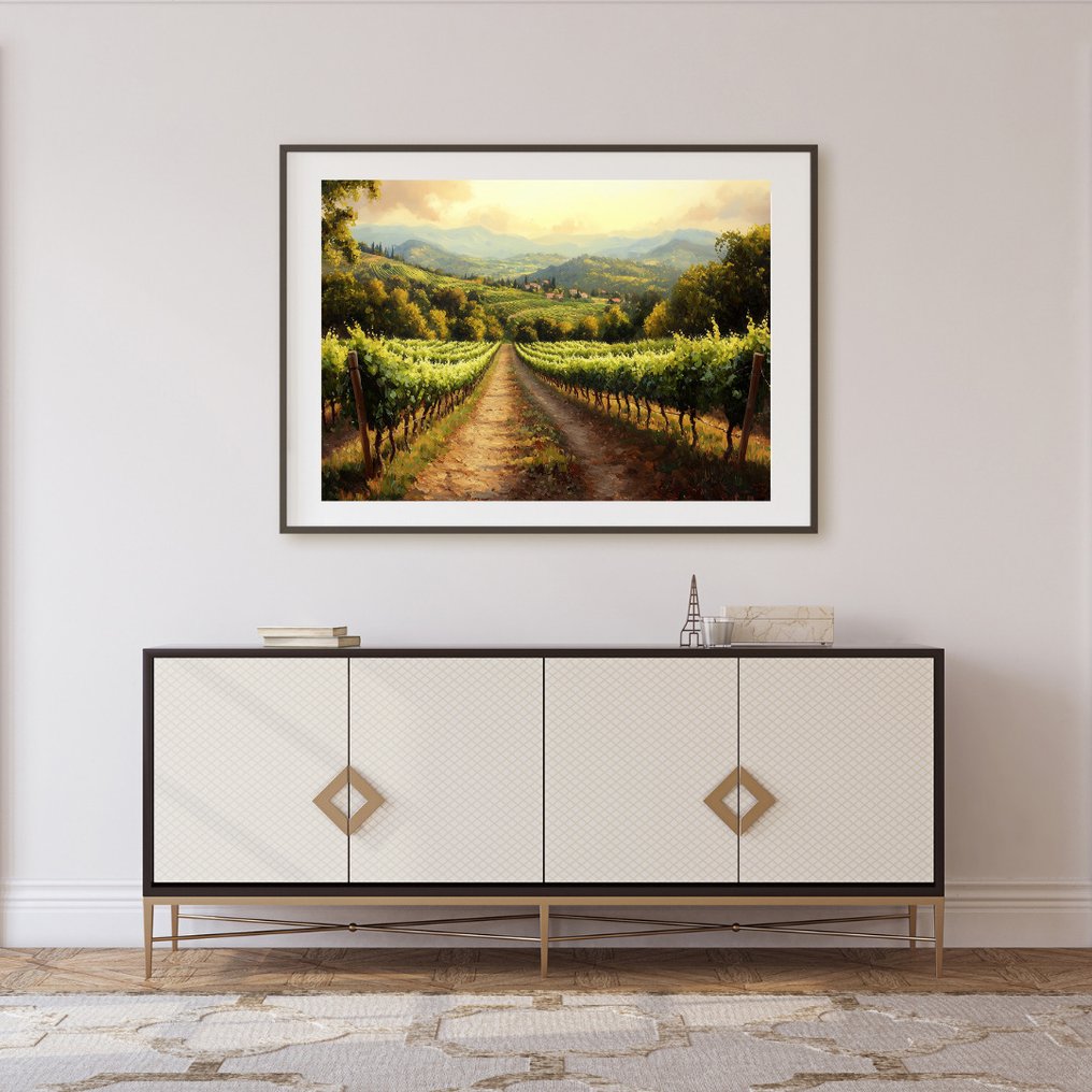 Irina Collins - Vineyard Path XL · NO Reserve #4.3