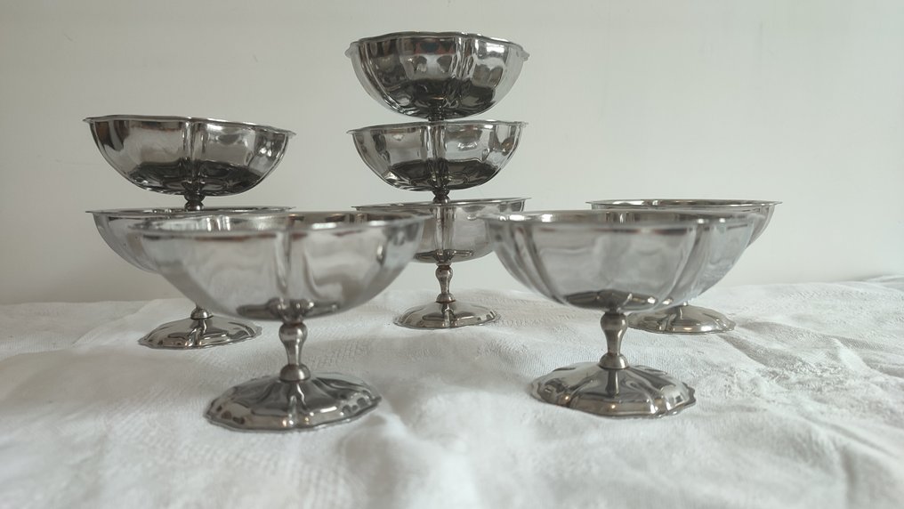 Pour 8 personnes - 甜點食具 (8) - 鋼, 不锈 - 水果冰服务 #2.1