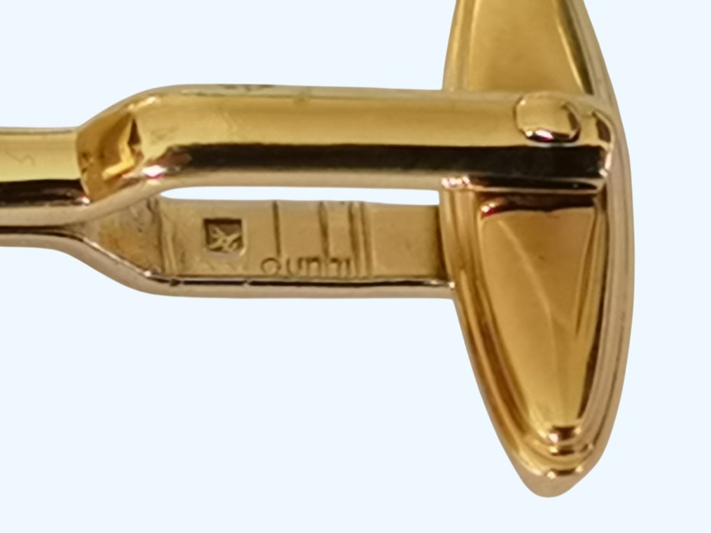 Alfred Dunhill - Lápis-lazúli - Banhado a ouro - Botões de punho #4.3