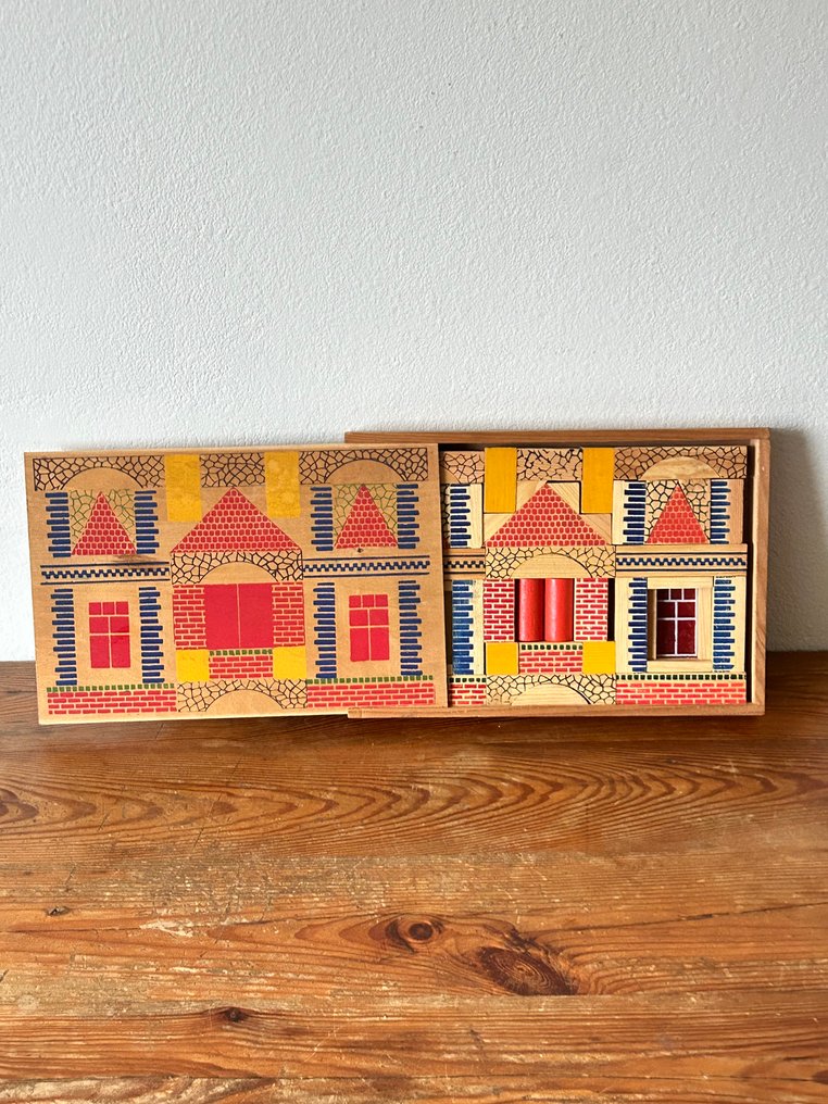 Blokkendoos - Legetøj - 1950-1960 - Holland #3.2