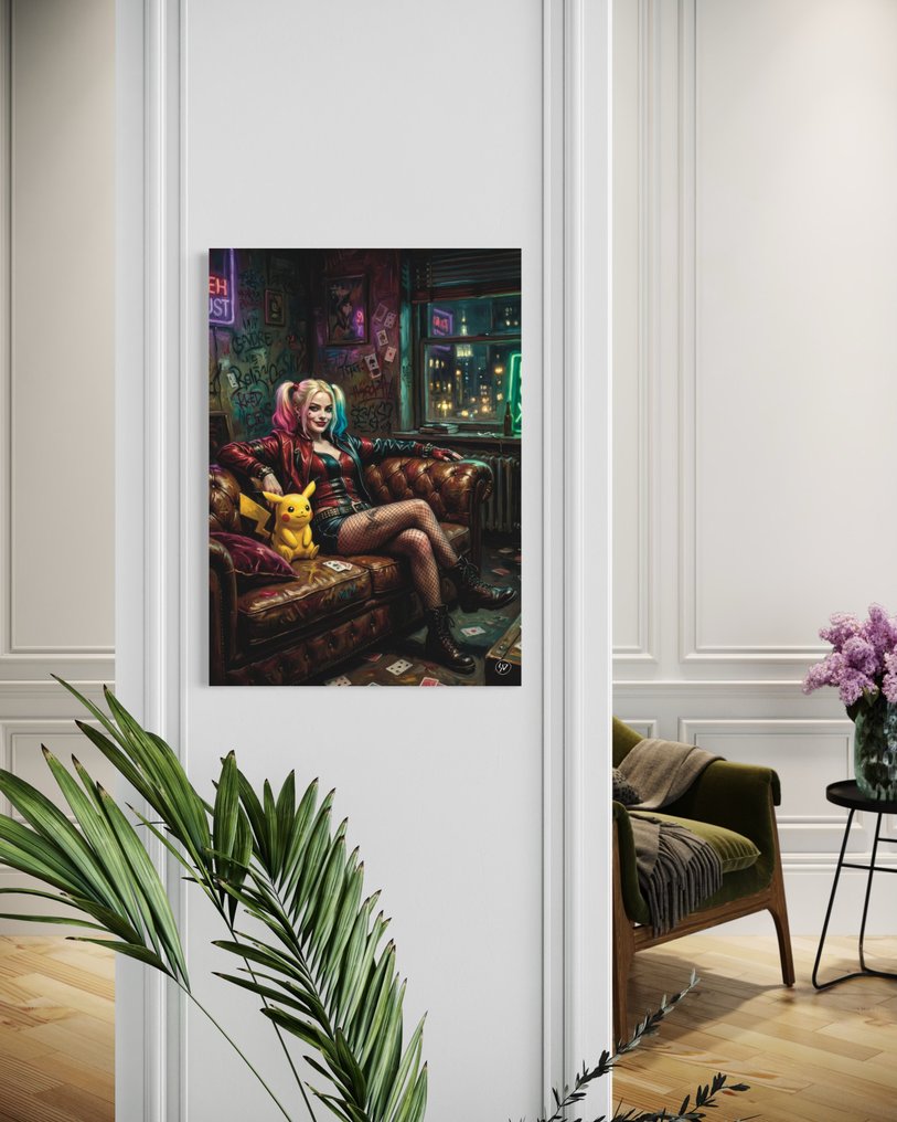 SDIMART 1996 - Harley Quinn and Pikachu at Joker's Home Limited Edition #1.0