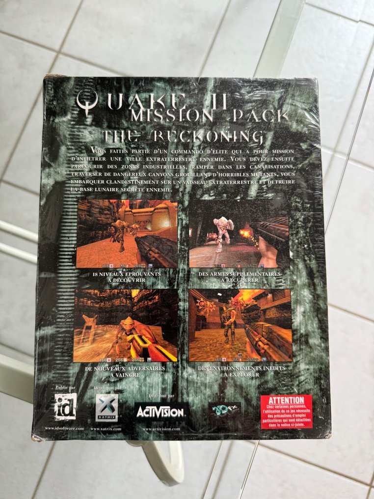 Microsoft - Big Box PC - Quake II Mission Pack The Reckoning - 电子游戏 - 原装盒未拆封 #1.0