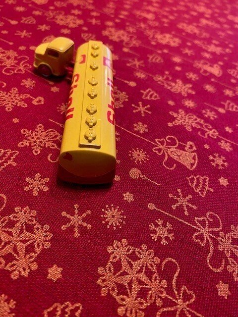 Lego Set - 649 -2 - Classic - 1:87 Mercedes Shell Tanker #4.3