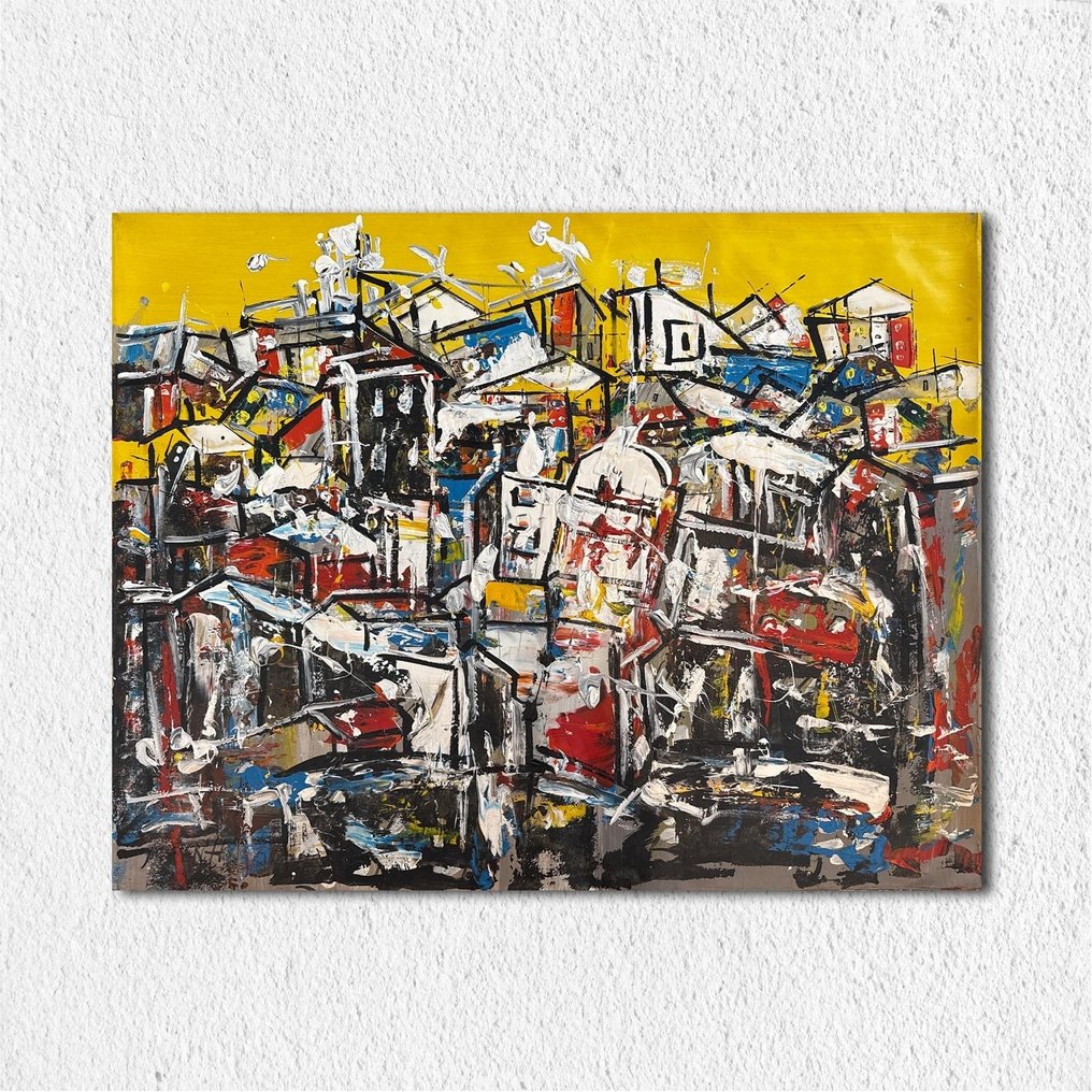 Ngoc Lam - Chuchotements de Hanoï  80 X 100 cm #1.0