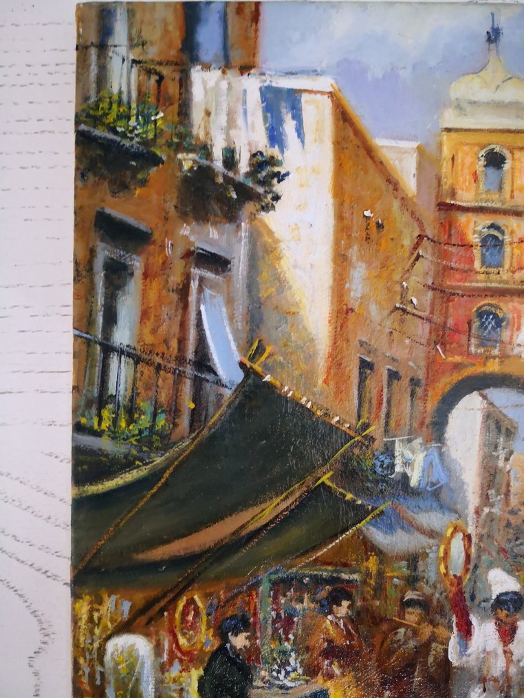 Salvatore Montella (1949) - Napoli Scena Popolare (San Gregorio Armeno) #4.3