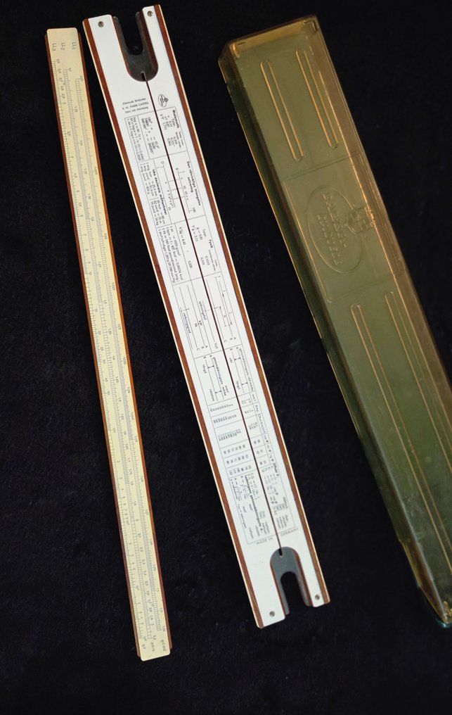 Faber-Castell 1761 - Λογαριθμικός κανόνας Vintage - Castell Darmstadt 1/54 #1.0