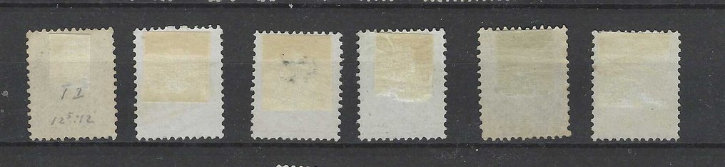 Ολλανδία 1864/1867 - Βασιλιάς Βίλχελμ Γ΄ - NVPH 4/6, 7/12 #4.3