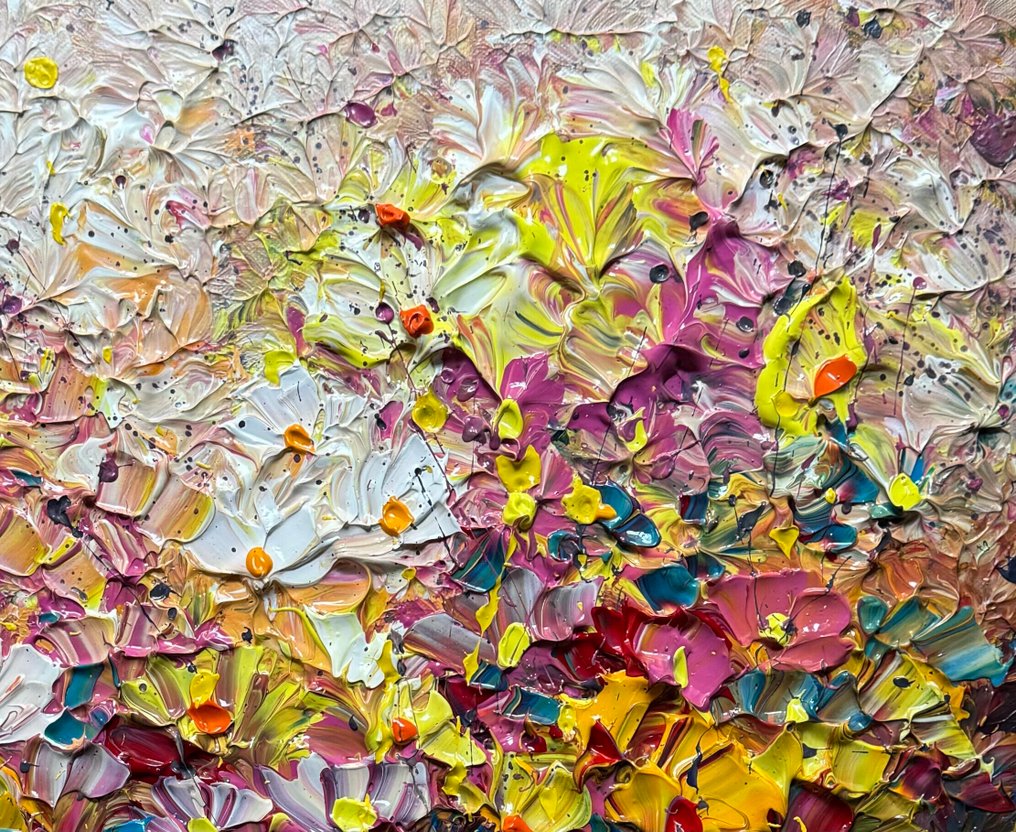 Janusz Kik (1956) - Une Journée Parmi Les Fleurs #2.1