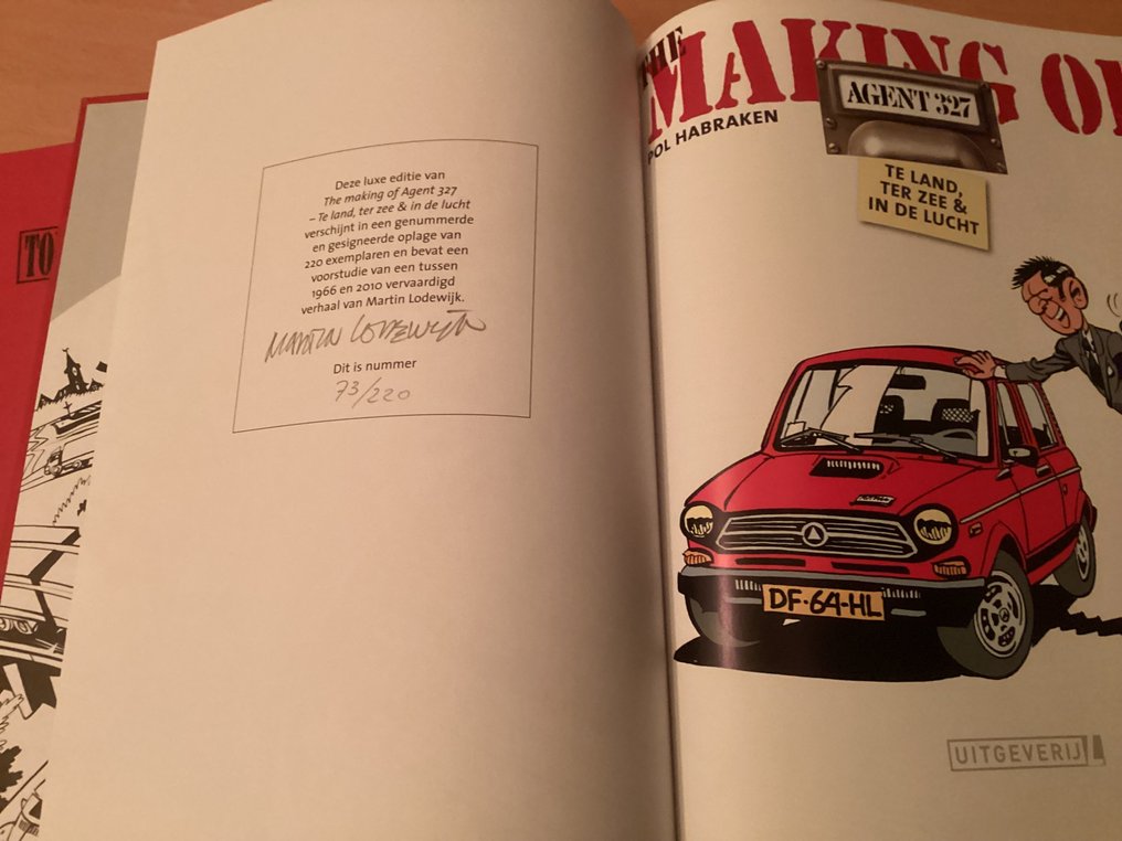 Agent 327 - Te land, ter zee & in de lucht - luxe HC - 1 Album - 2010 #4.3