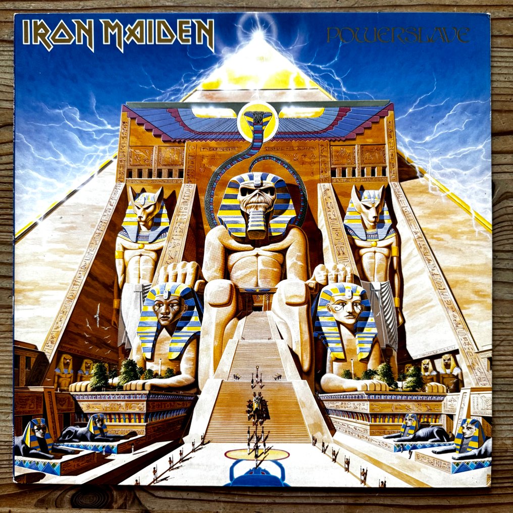 Iron Maiden - Powerslave [First pressing] - LP - 第1次立體聲按壓 - 1984 #1.0