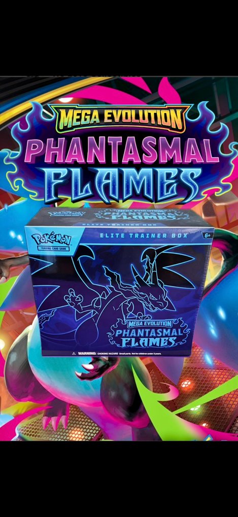 Pokémon - 1 Elite trainer box - PHANTASMAL FLAMES #1.0