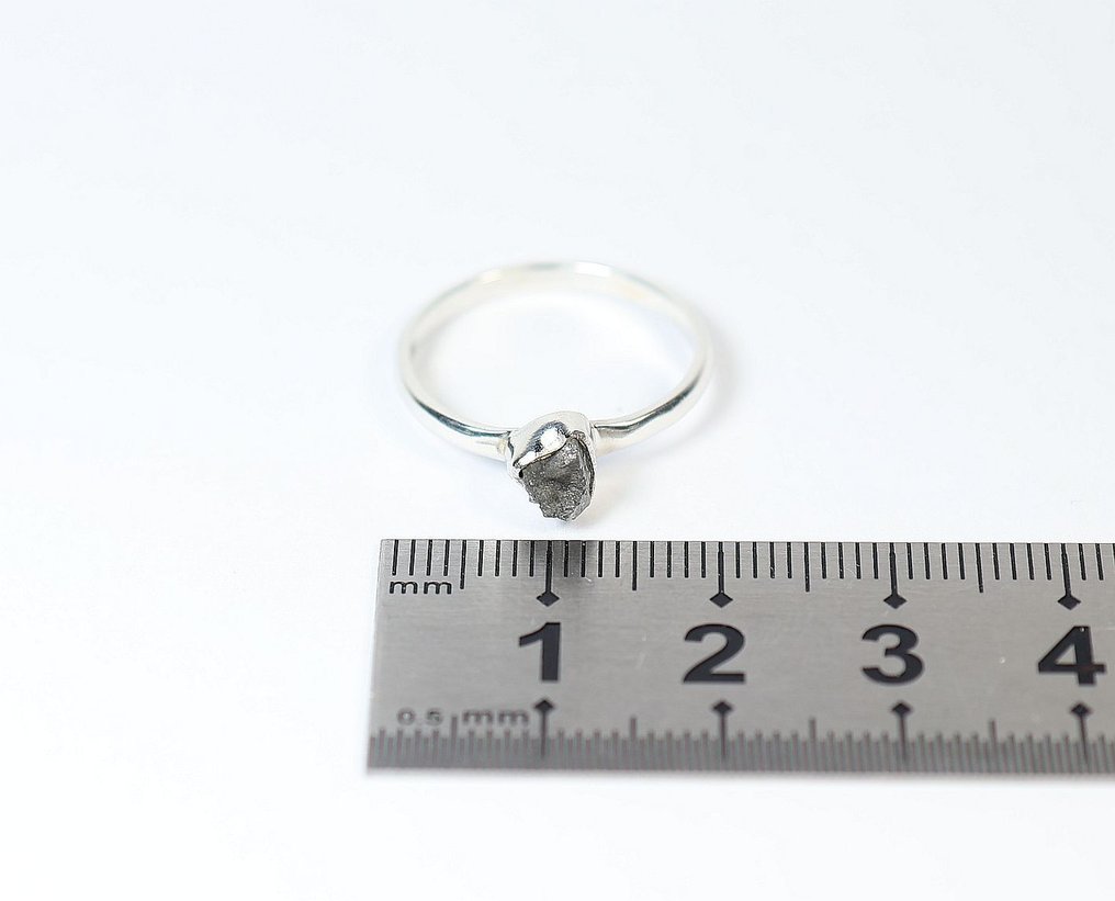 rådiamant Ring / ny- 1.46 g - (1) #4.3