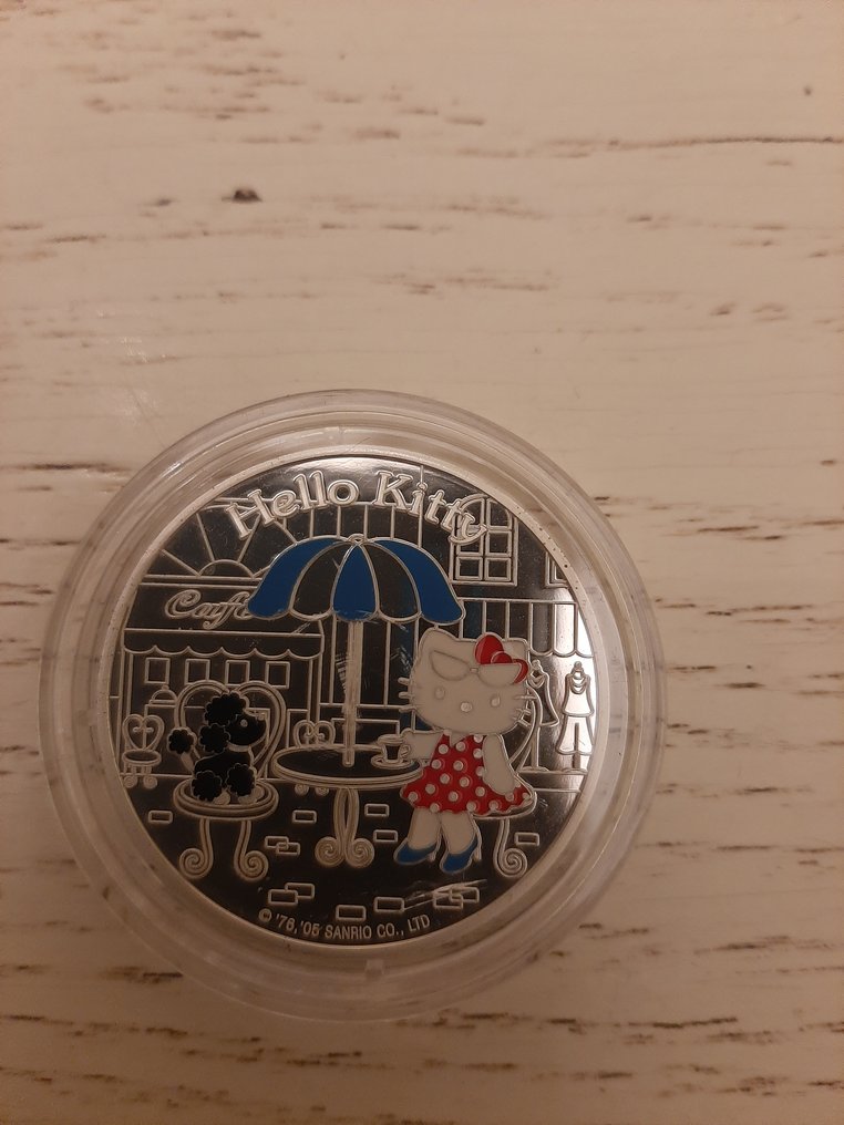 Γαλλία. 1 1/2 Euro 2005 "Hello Kitty" (3 monnaies) Proof  (χωρίς τιμή ασφαλείας) #2.1